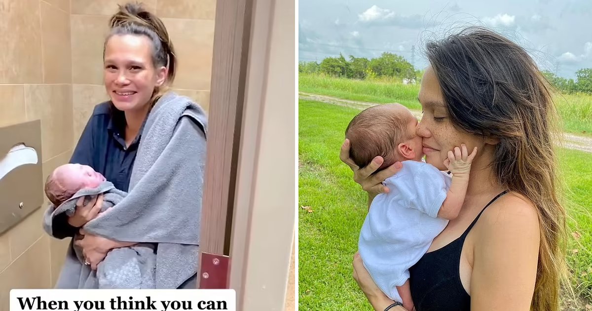 65.jpg?fit=1024%2C538&ssl=1&strip=all - Delivering Baby Alone! A 22-Year-Old Courageous Girl Delivered Her Baby All Alone In The Bathroom Of A Gas Station
