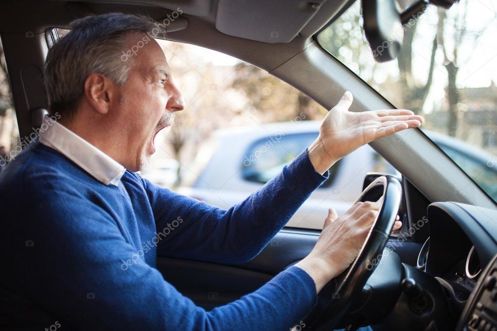 Angry driver Stock Photos & Royalty-Free Images | Depositphotos