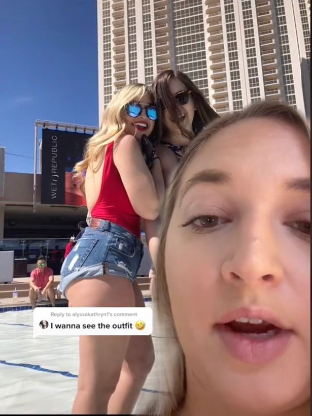 Sam wore a tight denim shorts for eight hours and later realised a