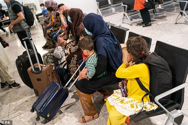 Hundreds of refugees arrived in the UK as part of Operation Warm Welcome, the government