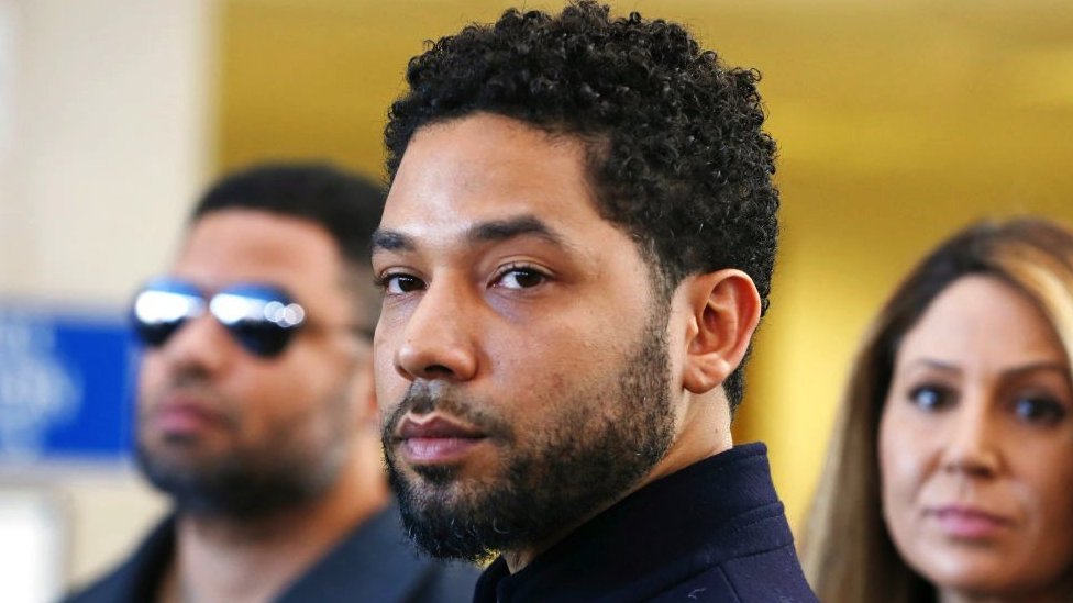 Jussie Smollett: Actor maintains his innocence - BBC News