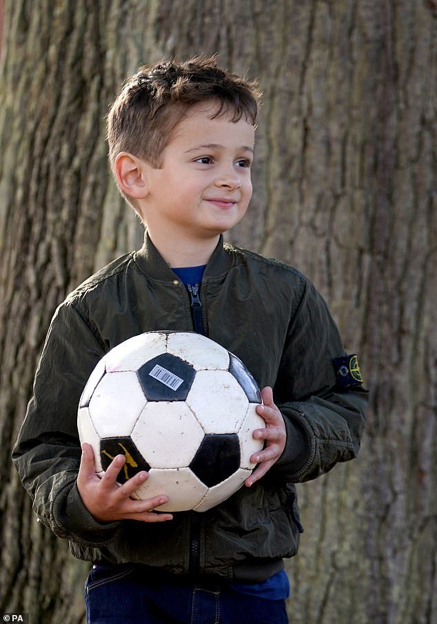 Liam Scott (pictured) and his parents have been travelling back and forth to America over the past year for experimental cancer treatment, which is not available on the NHS