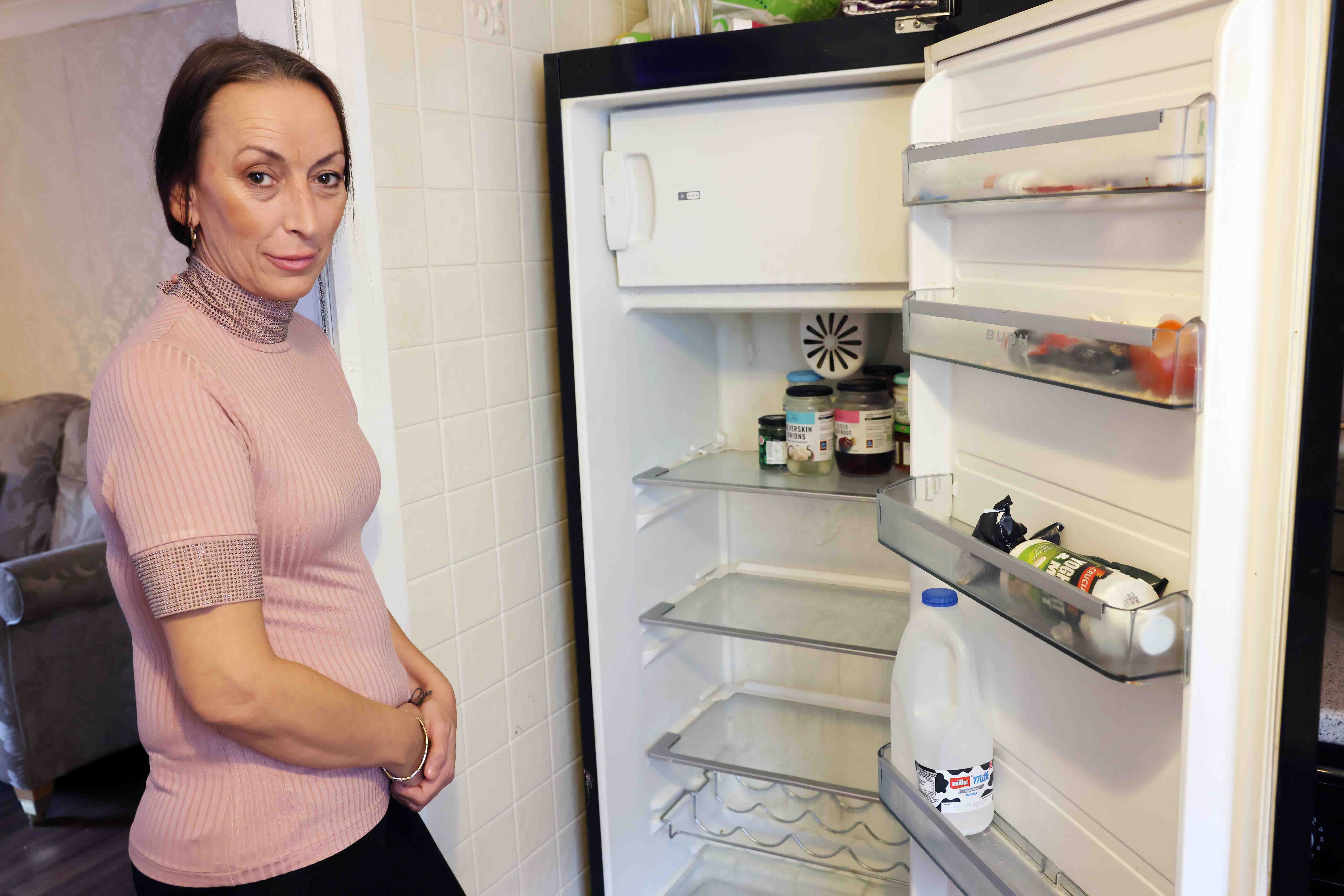 Maria Sholder, 48, says she has been unable to feed her grandkids after the Asda delivery mix up