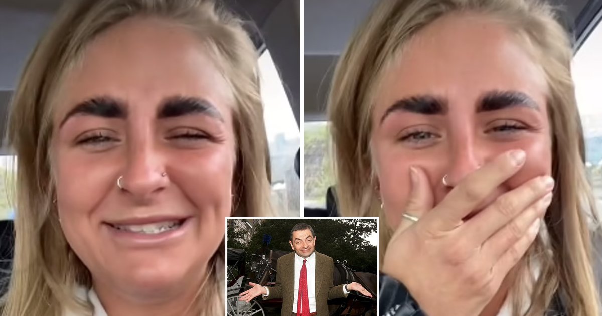 92.jpg?fit=1024%2C538&ssl=1&strip=all - Botched Brow Lamination Transformed A Woman Into A Lookalike Of Mr. Bean