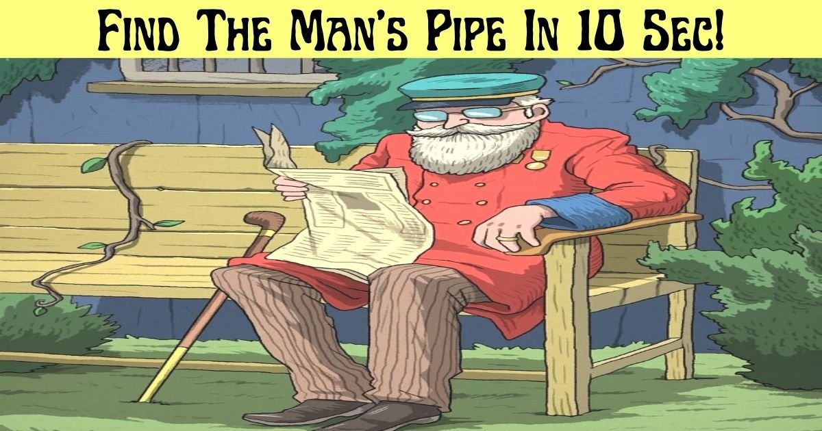 add a heading 1.jpg?resize=412,275 - How Quickly Can You Spot The Old Man's Missing Pipe? 4 Out Of 5 Viewers Can’t See It!