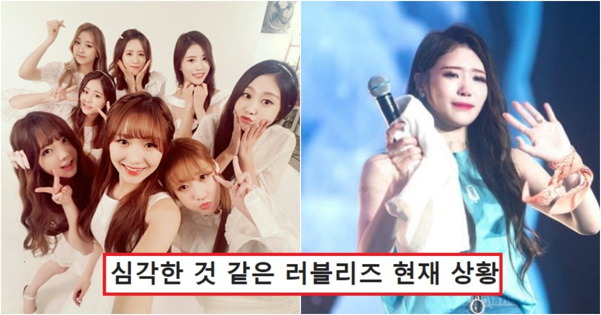 collage 216.jpg?resize=412,275 - 현 시각, 너무 심각한 것 같은 '러블리즈' 현재 상황들 (+사진)