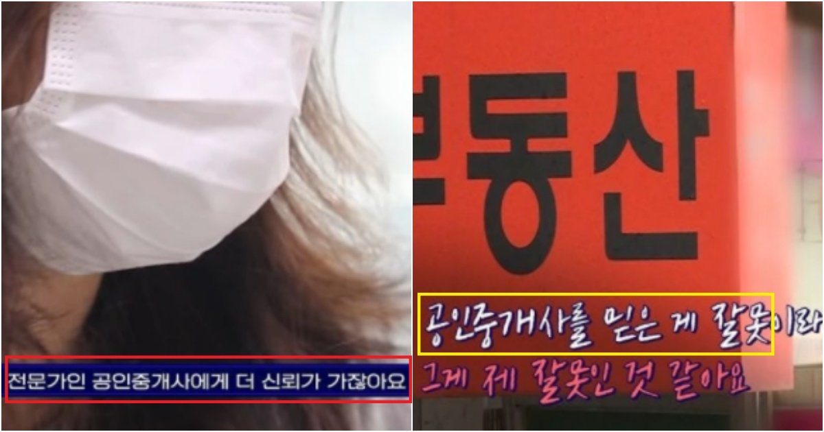 collage 86.jpg?resize=412,275 - 사람들이 집 계약할 때, '공인중개사'를 너무 믿게 된다면 우리에게 일어날 수 있는 일