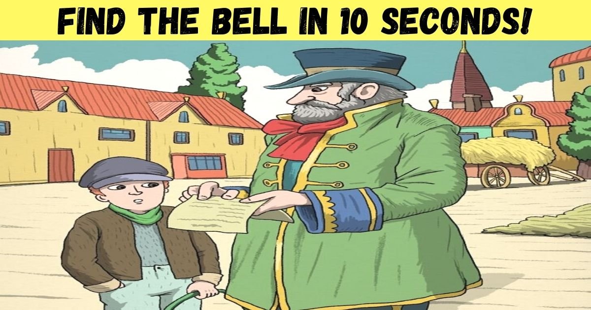 find the bell in 10 seconds.jpg?resize=412,275 - 90% Of People Couldn't Find The Hidden Bell In This Pic - But Can You Spot It?