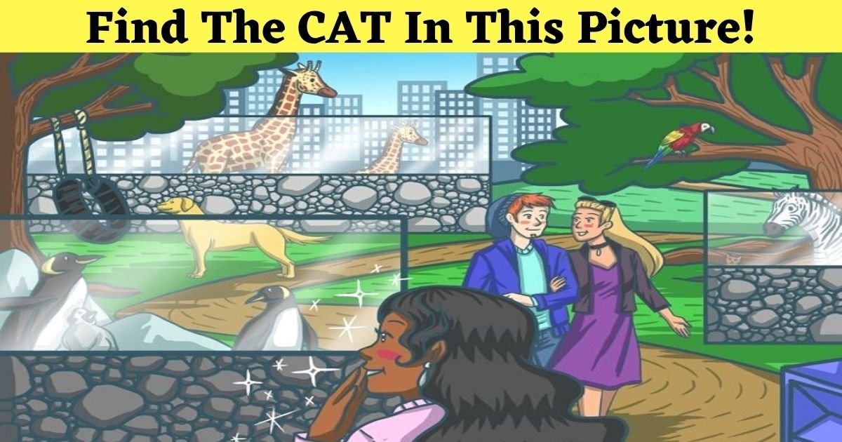 find the cat in this picture.jpg?resize=1200,630 - 90% Of Viewers Can't Spot The CAT Hiding In This Picture! But Can You Find It?