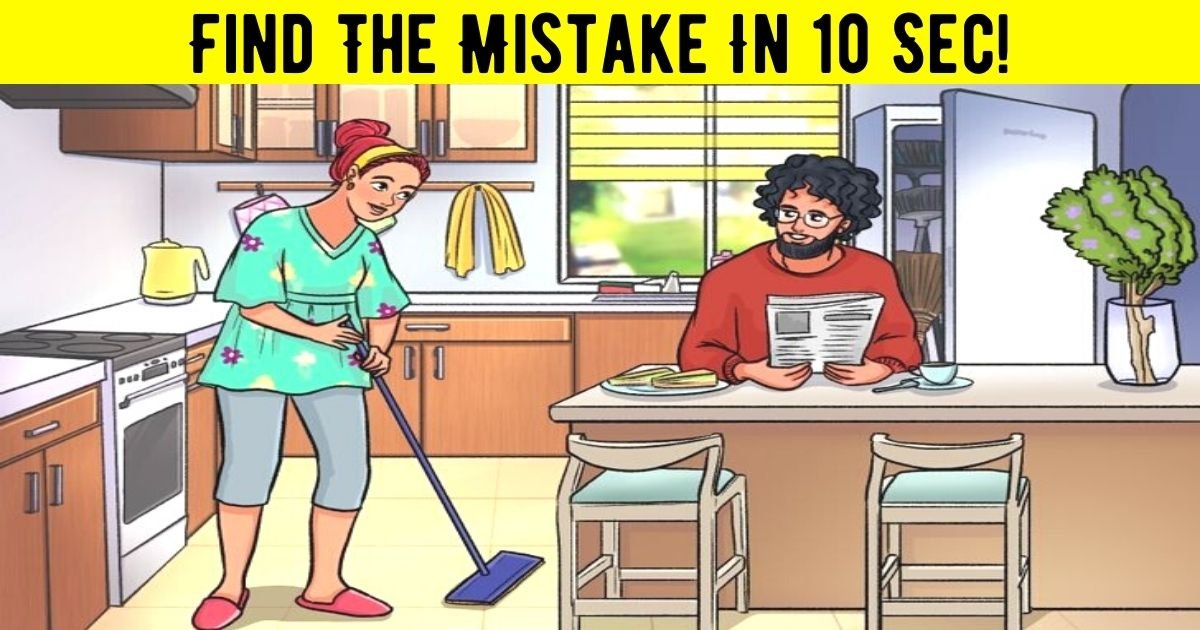 find the mistake in 10 sec.jpg?fit=1024%2C538&ssl=1&strip=all - 90% Of People Couldn't Spot The Mistake In This Picture! But Can You Find Out What's Wrong?