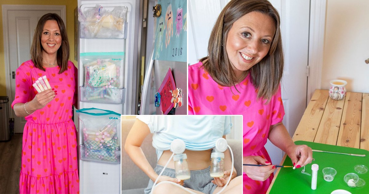 q1 3.jpg?resize=412,232 - Meet The Mom Who Makes Jewelry From Breastmilk, Placentas, Umbilical Cords, & People's ASHES Too