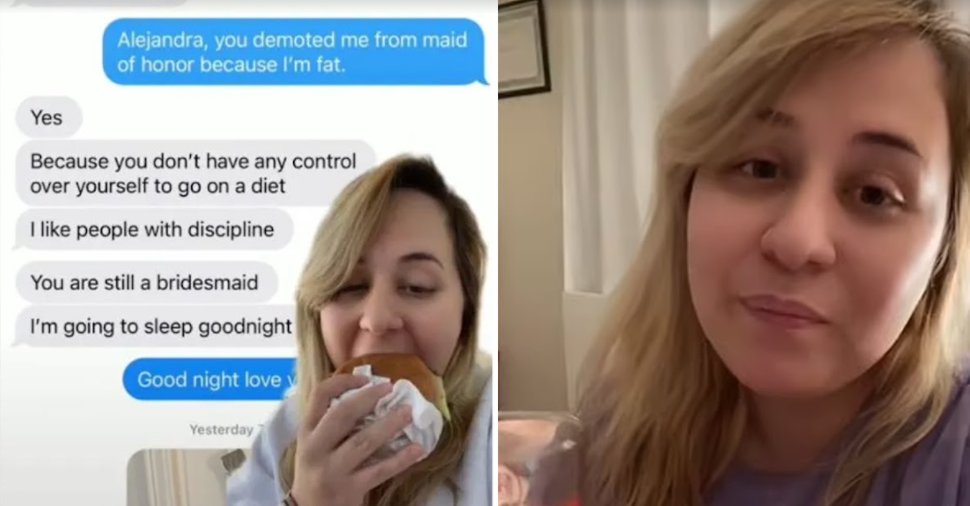screenshot 2021 09 30 151112.png?resize=412,232 - Degraded Because Of Body Figure! A Woman Insulted Her Cousin Because She Thinks Her Cousin Is Too Fat To Be A Bridesmaid At Her Wedding