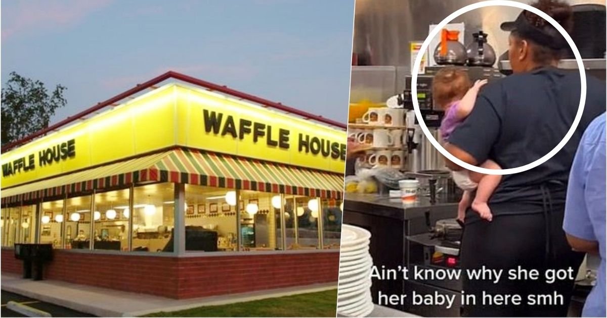 smalljoys 16.jpg?resize=1200,630 - Waffle House Employee Sparked Online Debate For Carrying A Baby During Her Shift