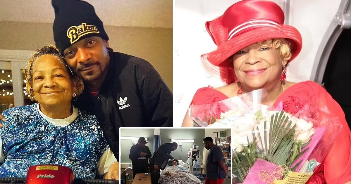 t1 7.jpg?resize=1200,630 - BREAKING: Rapper Snoop Dogg Breaks Down Into Tears While Revealing His 'Angel For A Mother' Beverly Tate Has Died At The Age Of 70