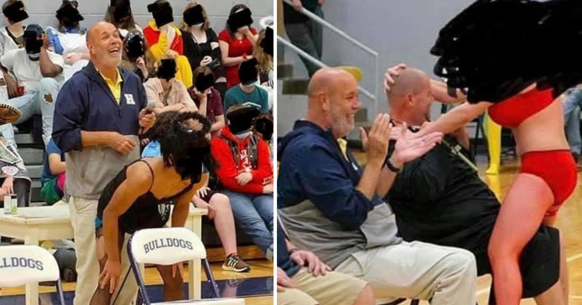 t3 8.jpg?resize=412,275 - School Principal Investigated After Receiving 'Lap Dance' From Teen Student At Homecoming Event