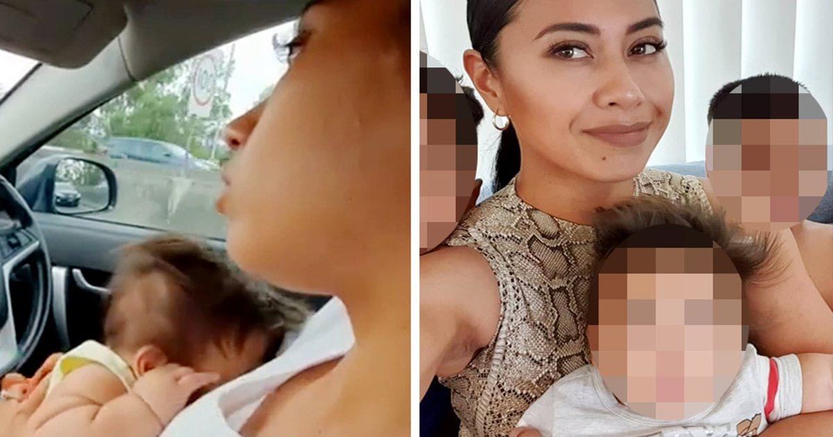 t4.jpg?resize=412,232 - "I've Got A Hungry Infant On Board"- Mom Slammed For Breastfeeding Baby While Driving On Highway