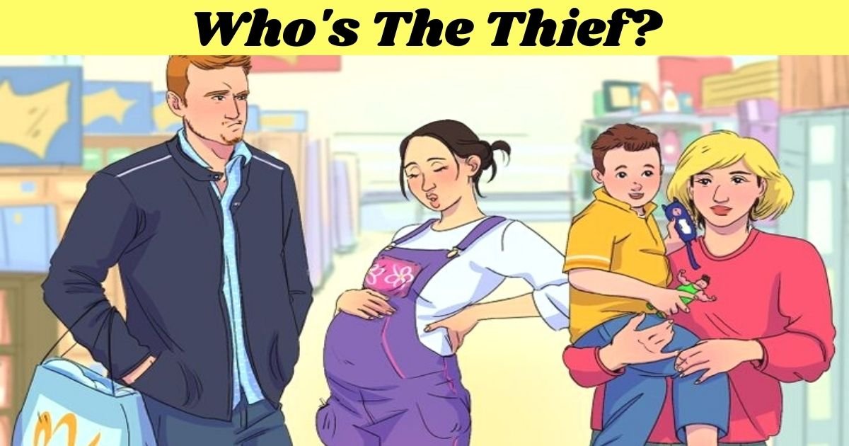 whos the thief.jpg?resize=1200,630 - Can You Find Out Who The Thief Is By Taking One Look At These Suspects? Only 1 In 5 People Figured It Out!
