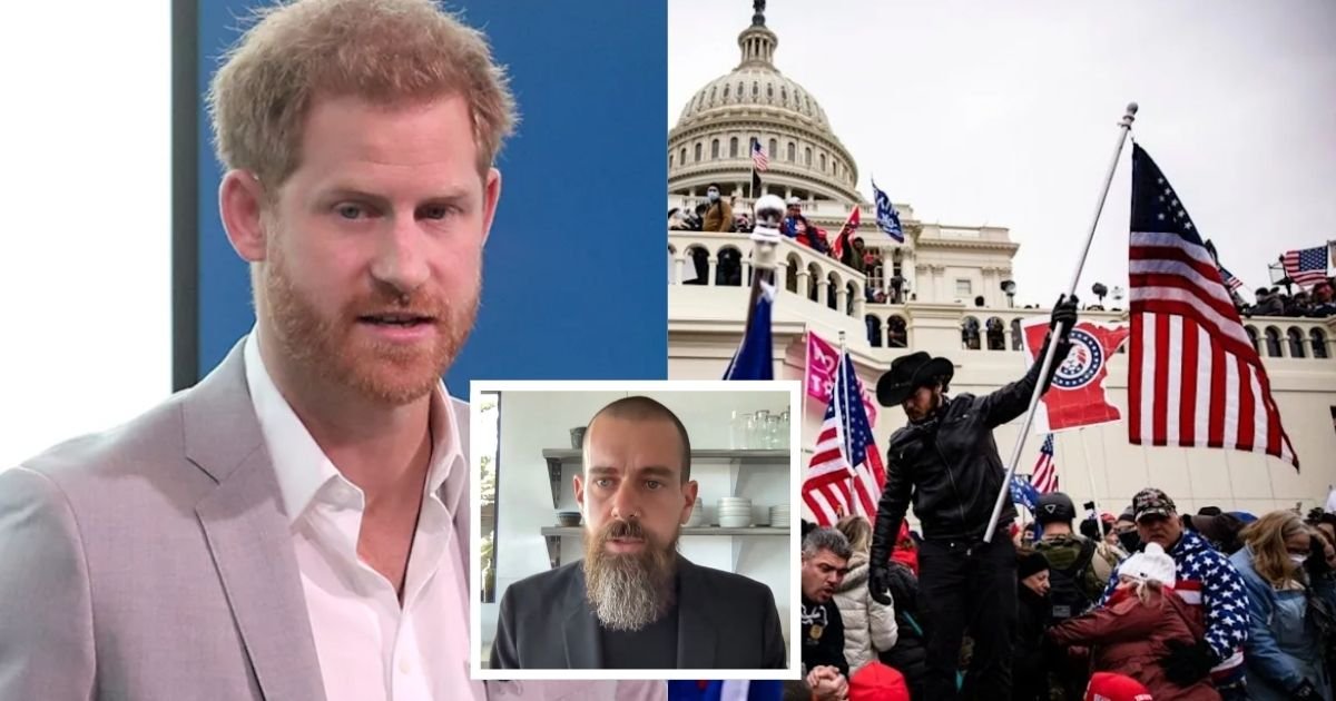 1 34.jpg?resize=412,232 - Prince Harry Claims He Predicted The January 6 Capitol Riot And Had Warned Twitter CEO Jack Dorsey About The Insurrection