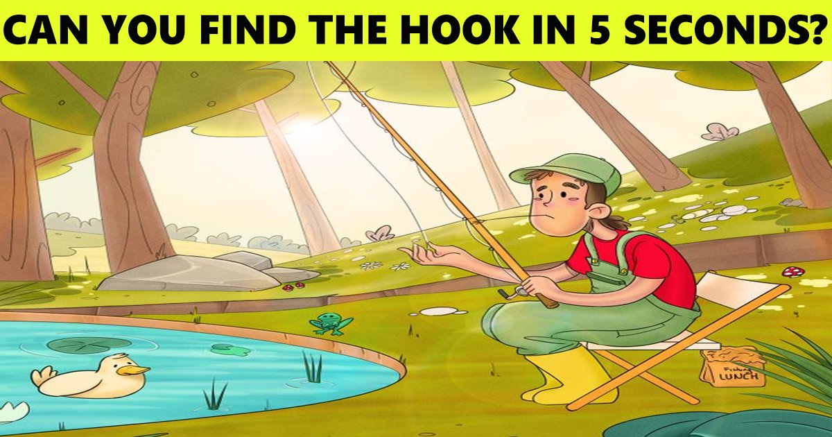 20.jpg?resize=1200,630 - An Angler Has Lost His Hook Before Fishing! Are You Kind Enough To Help Him?