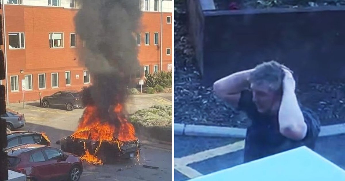 51.jpg?fit=1024%2C538&ssl=1&strip=all - Taxi Driver Managed To Run Out Of His Car After A Passenger Set The Car On Fire And Killed Himself