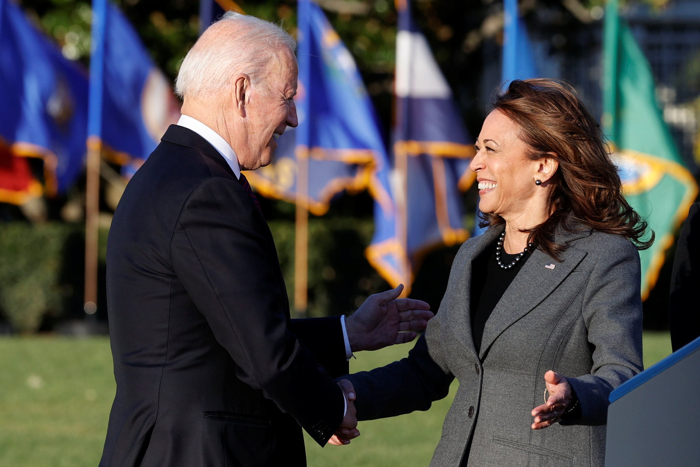 Harris to be first woman to take U.S. presidential reins as Biden undergoes colonoscopy | Reuters