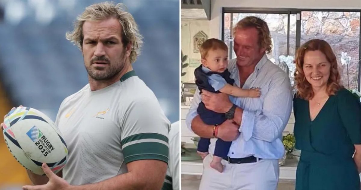 q1 10 1.jpg?resize=412,275 - Rugby Legend Jannie du Plessis 'Numb With Grief' As 10-Month-Old Baby Son DROWNS To Death On His Birthday