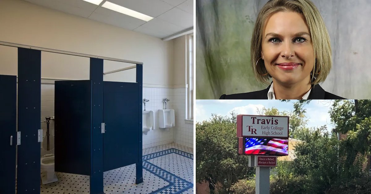 q5 9.jpg?resize=412,232 - Outrage In Texas After High School Removes ALL Bathroom Doors Fearing Safety Concerns