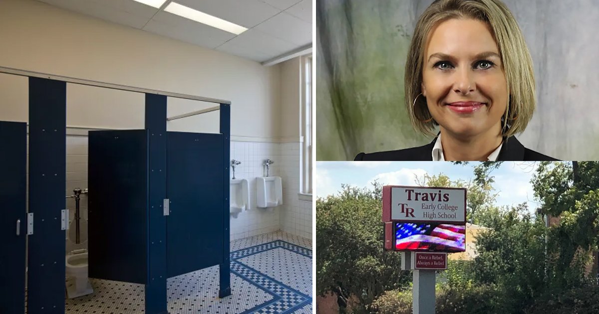 q5 9.jpg?resize=412,275 - Outrage In Texas After High School Removes ALL Bathroom Doors Fearing Safety Concerns