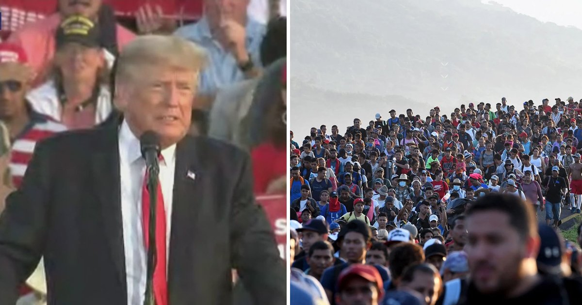 q7 1.jpg?resize=412,232 - "It's Unbelievable How He's Paying ILLEGAL Immigrants!"- Trump Bashes Biden On Recent Settlement For Migrant Families