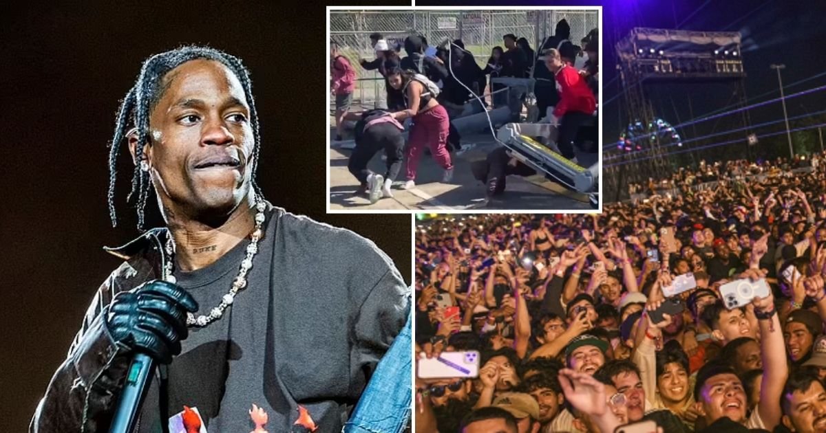 scott5.jpg?resize=1200,630 - Eight People Were Killed At Travis Scott’s Astroworld Festival, Police Say A Crazed Man Injected At Least One Victim With Opioids During Chaos