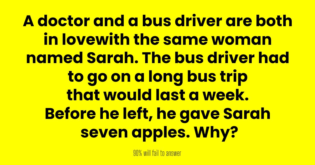 t2 2.png?resize=412,275 - Here's A Tricky Riddle That's Confusing The Best! Can You Answer It Correctly?