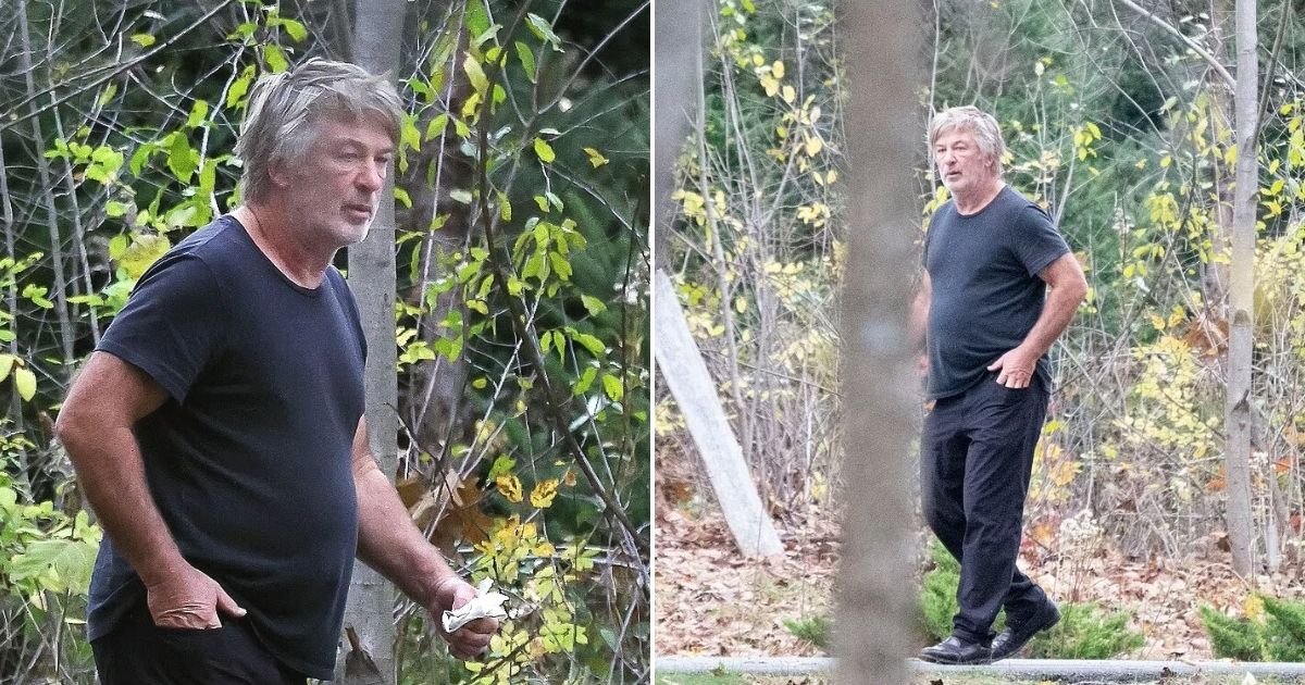 untitled design 13.jpg?resize=412,275 - Distressed Alec Baldwin Pictured Frantically Searching The Woods Near His Property After His Cat Went Missing