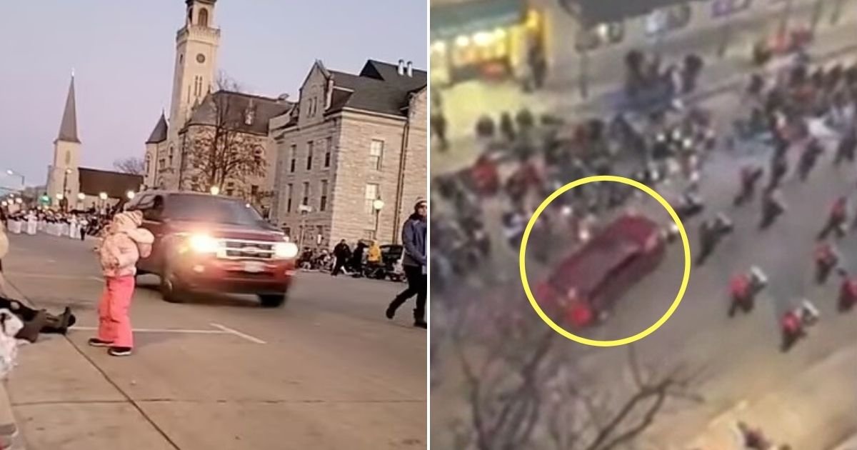 untitled design 58.jpg?resize=1200,630 - JUST IN: Christmas Parade Horror As SUV Plows Into A Group Of Children, Leaving More Than 20 People Dead Or Injured