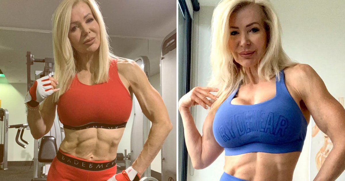 68.jpg?resize=1200,630 - 'Muscle-Bound' 63-Year-Old Grandma Stuns Viewers This Holiday Season With Her Age-Defying Fitness Tips