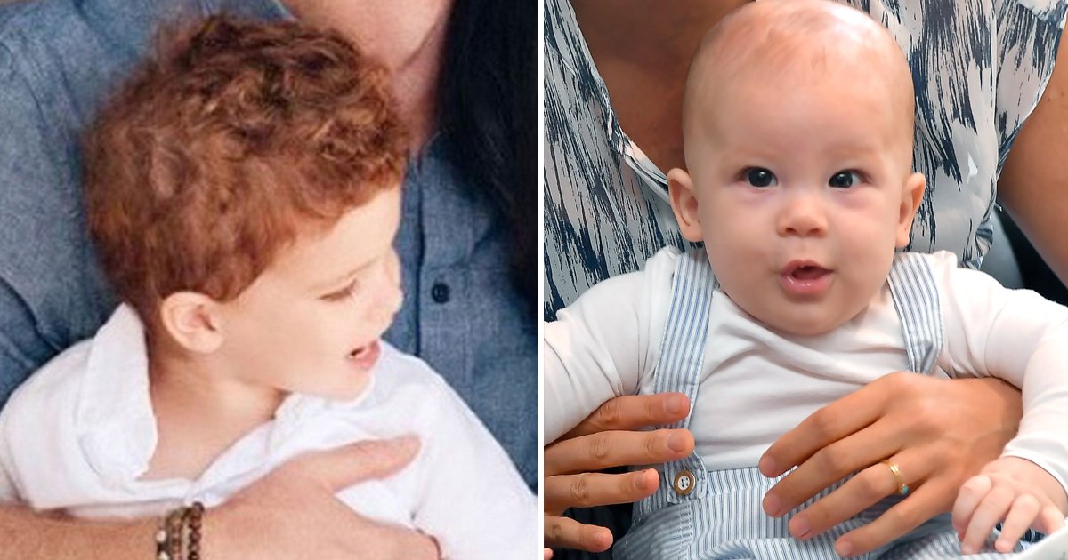 94.jpg?resize=412,275 - Little Archie Stuns Royal Fans With 'Hair Like Daddy' As Meghan & Harry Share FIRST Glimpse Of Lilibet In Heartfelt Christmas Card