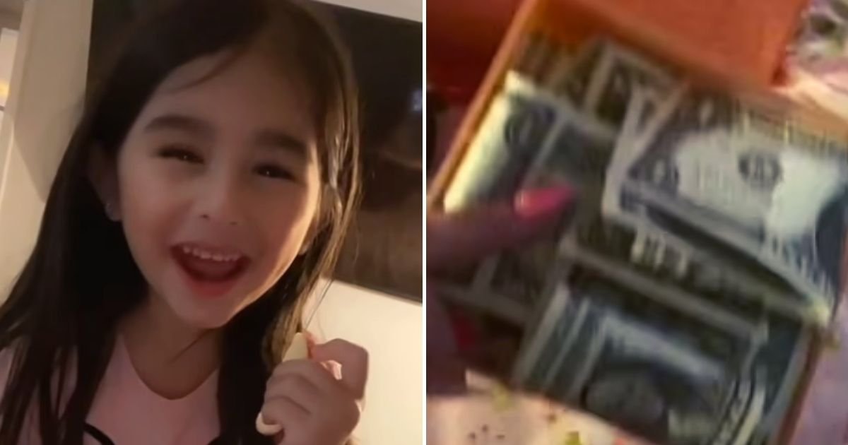 cash5.jpg?resize=1200,630 - Mother Finds CASH Hidden In Her 5-Year-Old Daughter's Toy Case But Little Girl Explains That She Just Wants 'To Keep It Safe'