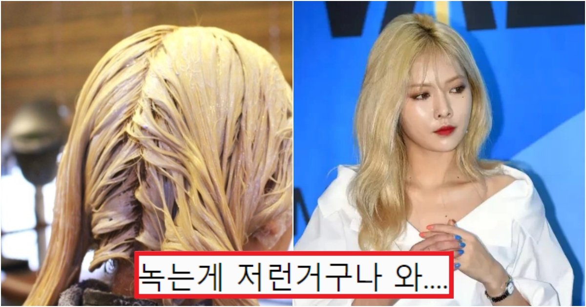 collage 445.jpg?resize=412,275 - 이거 보면 '탈색'을 하고 싶다가도 절대 못한다는 탈색 '부작용'