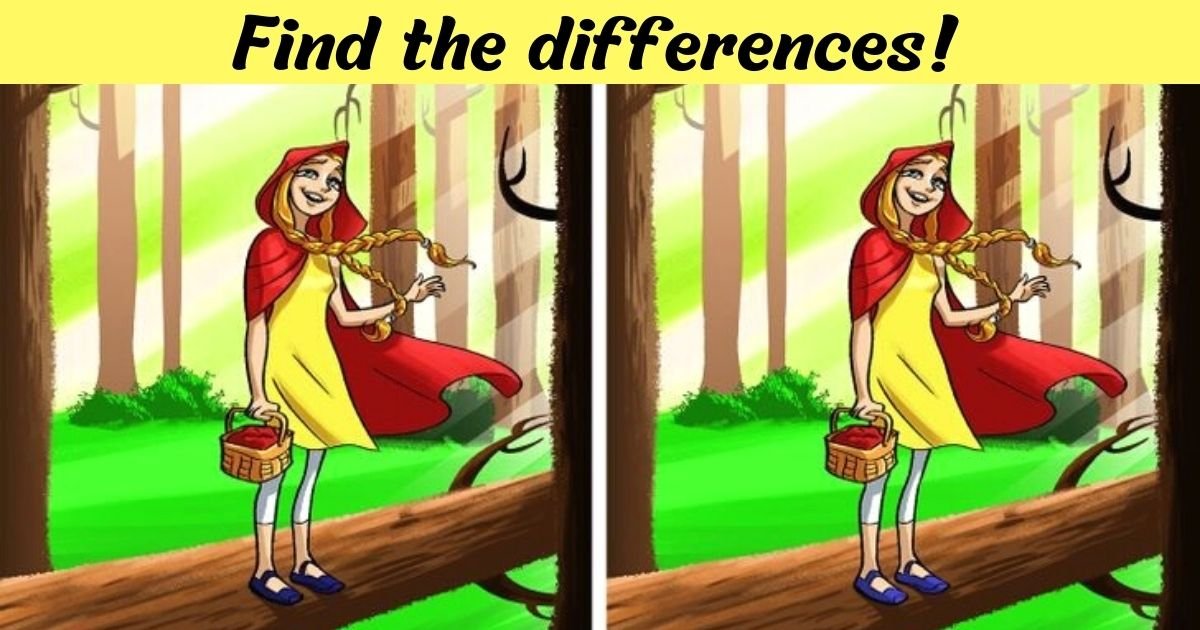 find the differences.jpg?resize=1200,630 - 90% Of Viewers Couldn't Spot The Differences Between These Pictures! But Can You Find Them?