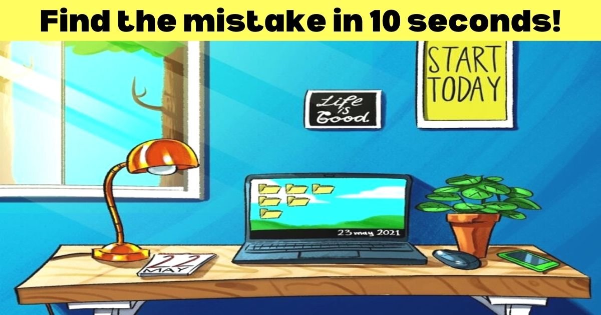find the mistake in 10 seconds.jpg?resize=1200,630 - 90% Of Viewers Couldn't Spot The Error In This Picture! But Can You Find It?
