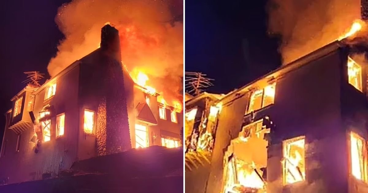fire.jpg?resize=412,232 - Homeowner Accidentally Set His $1.8 MILLION House On Fire While Trying To Get Rid Of A Snake Infestation