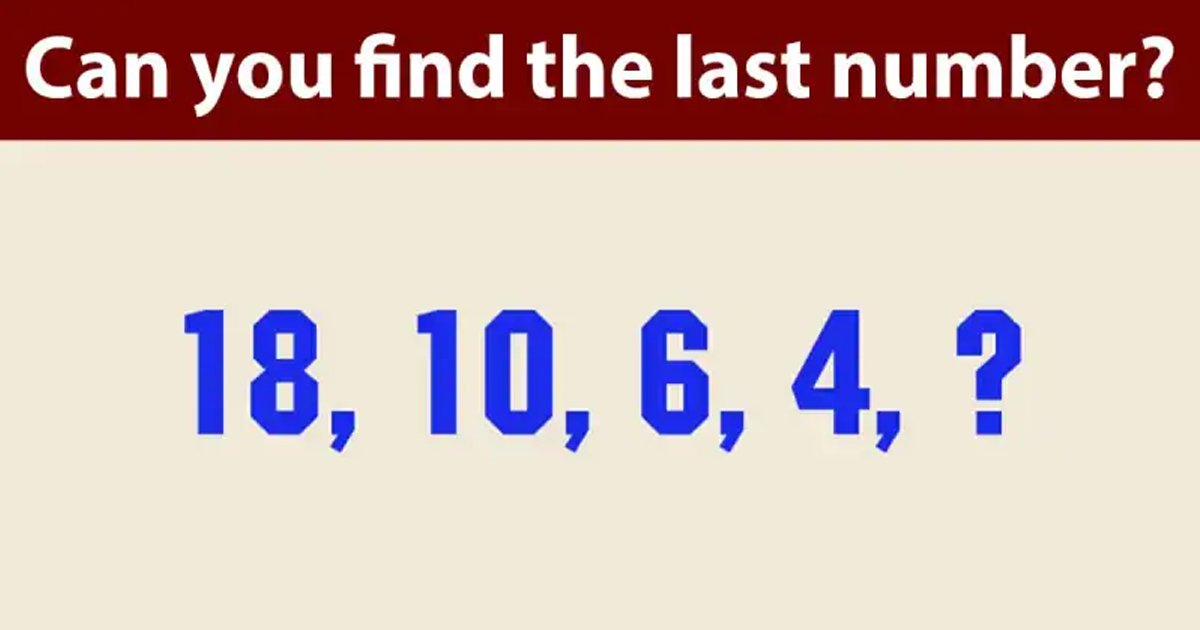 q6 4.jpg?resize=412,275 - IQ Test: Can You Figure Out Which Number Comes Next?