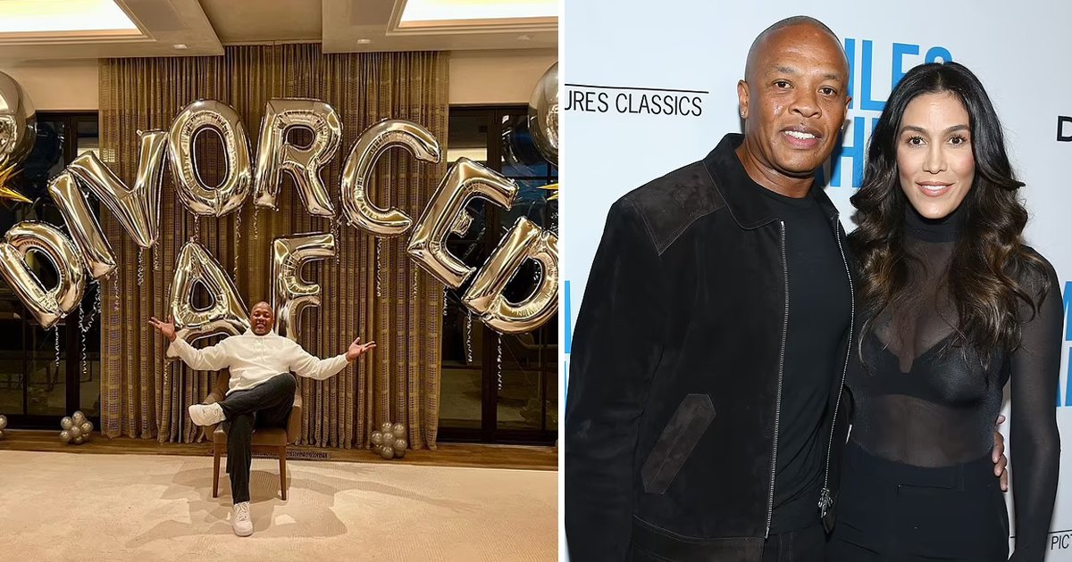 q8 5.jpg?resize=412,275 - Rapper Dr. Dre Celebrates The End Of His Ugly $1 BILLION Legal DIVORCE Battle In 'Unique Style'