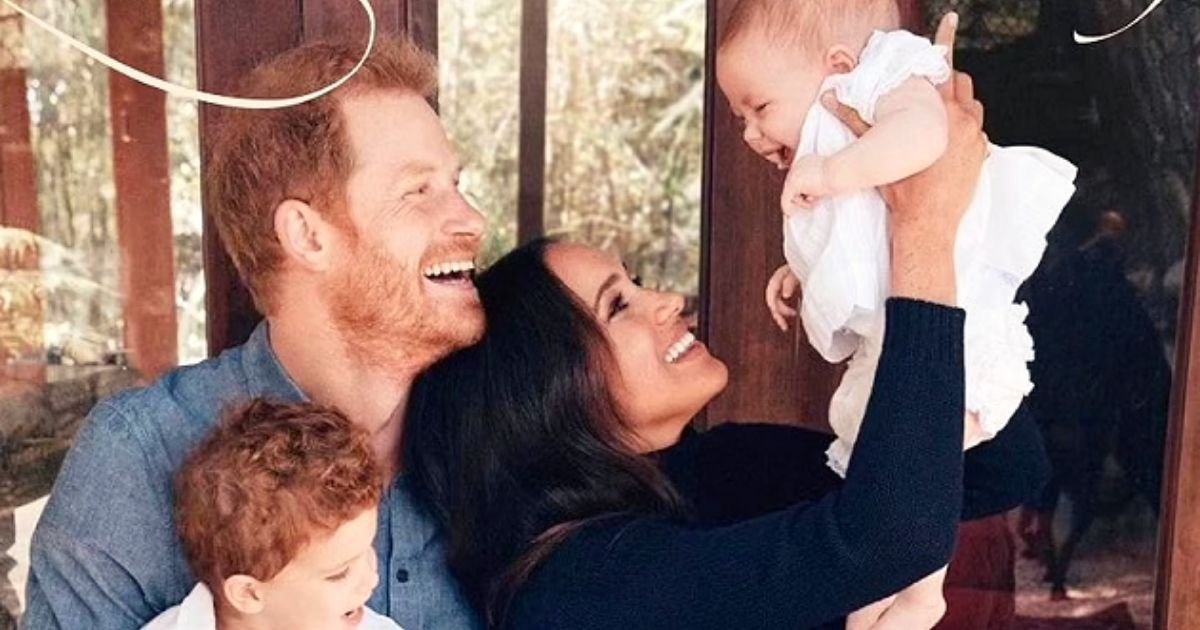 sussex5.jpg?resize=1200,630 - Prince Harry And Meghan Finally Shared FIRST Photo Of Daughter Lilibet Diana For Their Christmas Card, Six Months After She Was Born