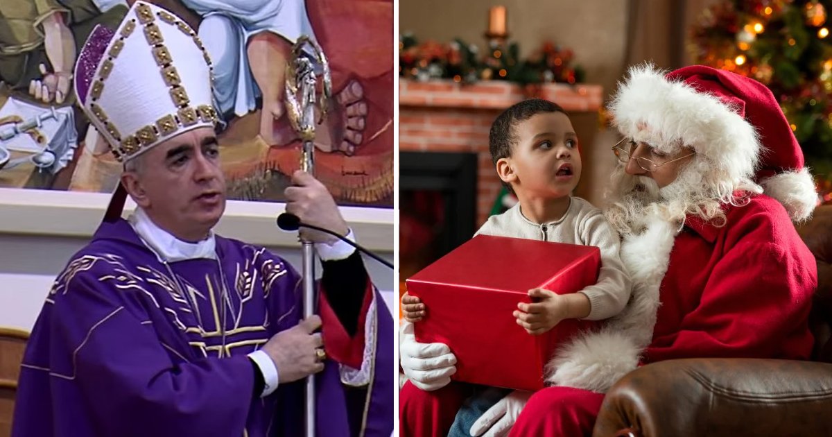 t2 1 3.jpg?resize=412,275 - "Santa Claus DOES NOT EXIST!"- Bishop Blasted And FORCED To Apologize To Young Children After 'Hurtful & Insensitive' Remarks