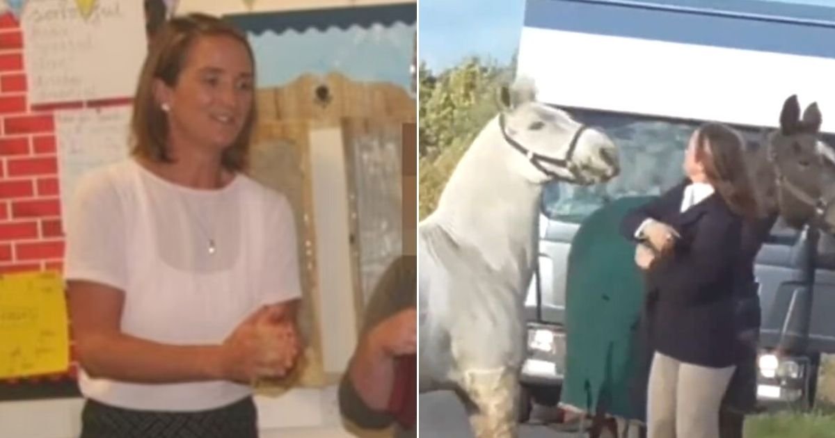 untitled design 25 1.jpg?fit=1024%2C538&ssl=1&strip=all - Woman Who Was Filmed Kicking And Slapping Her Horse Is Fired From Her Job As Primary School Teacher