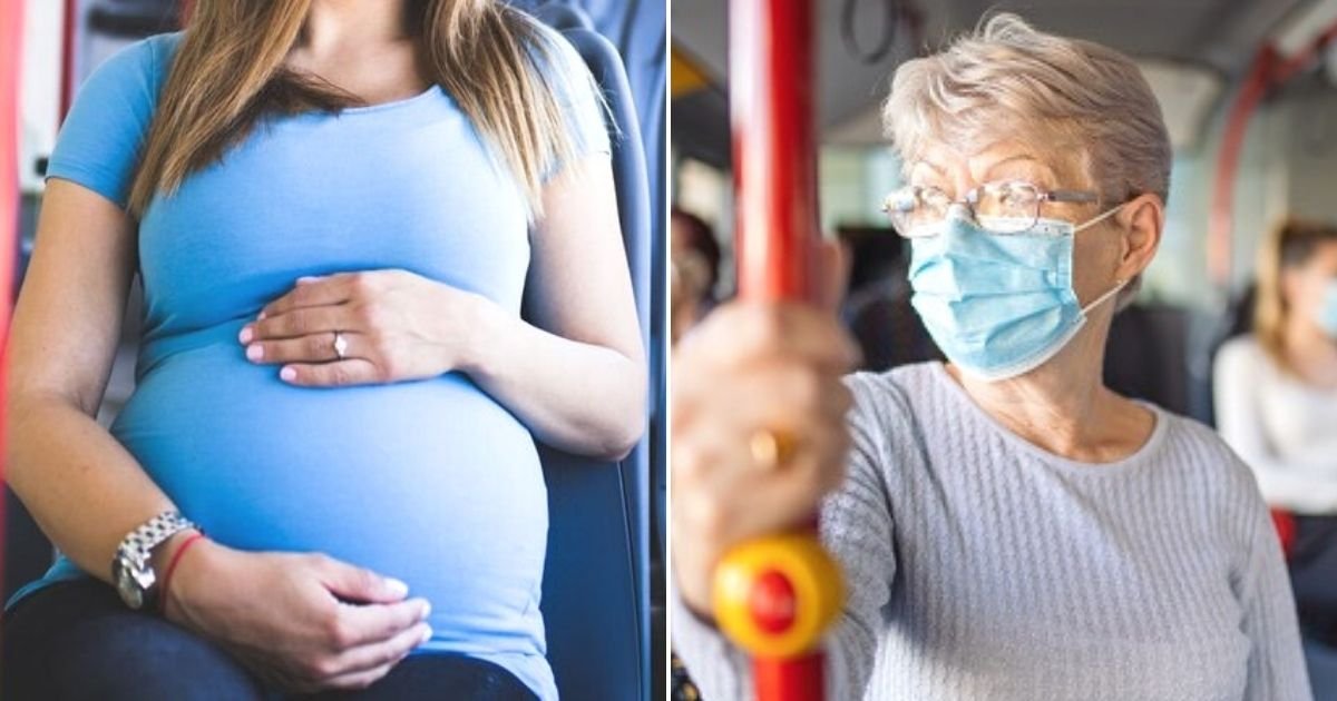 untitled design 26.jpg?resize=1200,630 - Elderly Woman Calls Pregnant Lady ‘Fat’ And ‘Lazy’ After She Refused To Give Up Her Seat Because She Feared For Her Baby’s Safety
