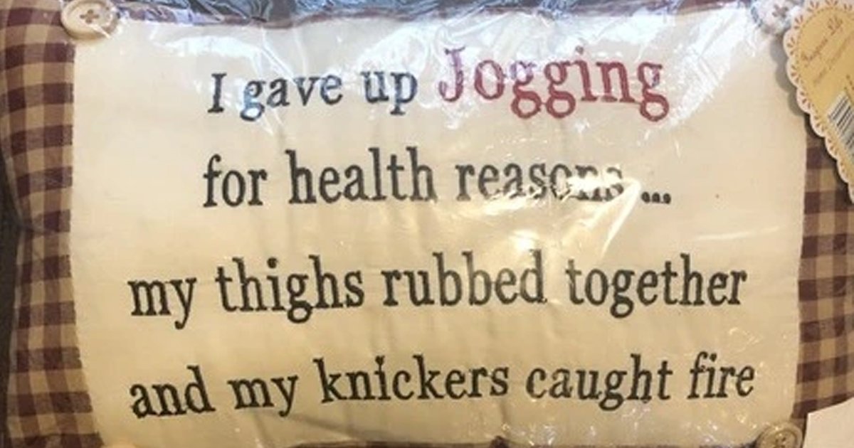 3.jpg?resize=412,275 - Mother-In-Law Gifts Woman Fat-Shaming 'Joke' Cushion About Her 'Thighs Rubbing Together'