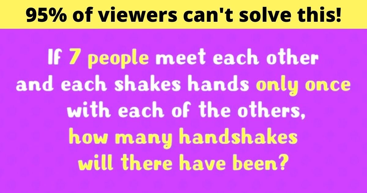 95 of viewers cant solve this.jpg?resize=1200,630 - 95% Of Adults Couldn't Solve This Math Puzzle For Children! But Can You Beat The Odds!