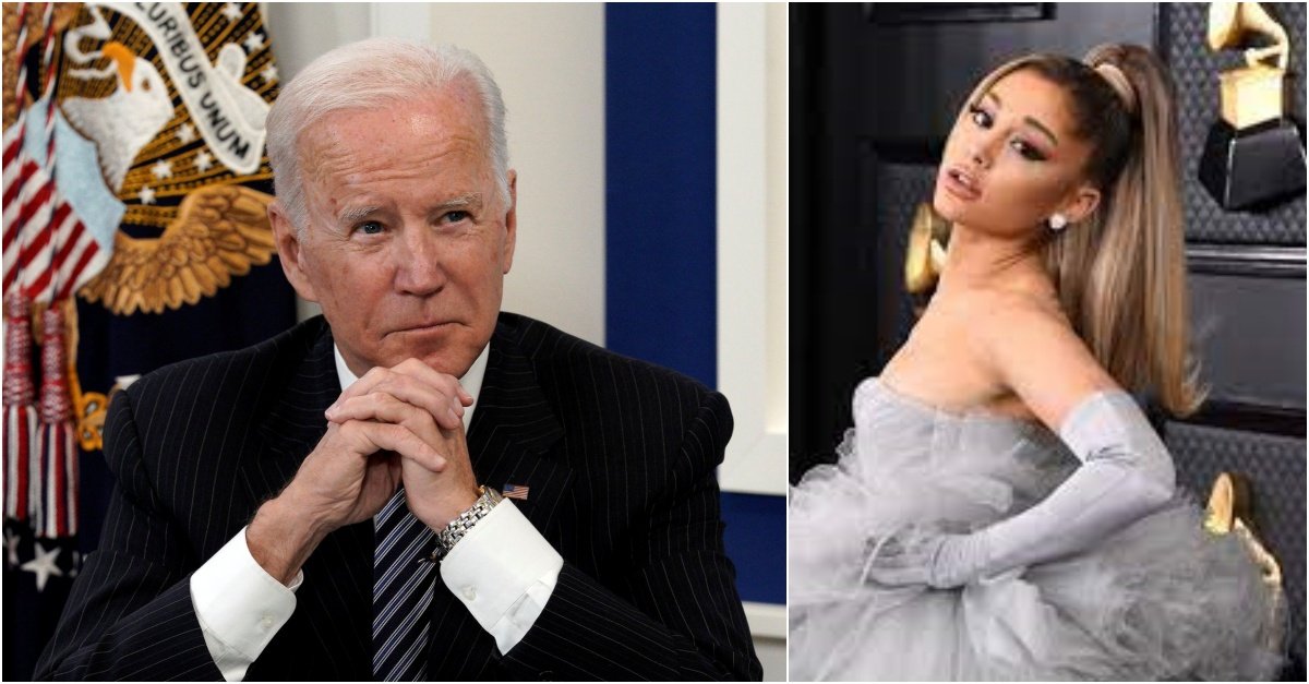 cover photo 1.jpg?resize=1200,630 - President Joe Biden And Ariana Grande Are The "MOST LIKED" Celebrities Of 2021