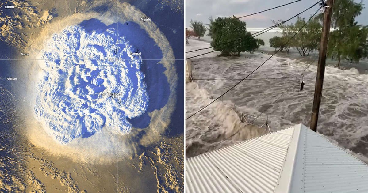 q1 12.jpg?resize=412,275 - JUST IN: Tsunami Warning Issued For Several Countries As HUGE Undersea Volcano Eruption Sends Waves Crashing Into Tonga